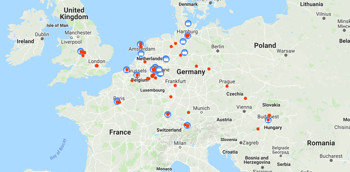 Locations 2018